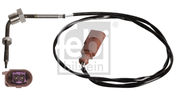 Sensor, exhaust gas temperature